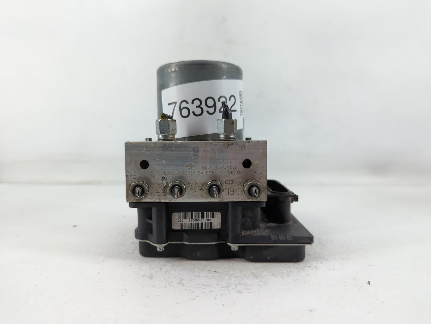 2011-2013 Nissan Maxima ABS Pump Control Module Replacement P/N:47660 ZY90C Fits Fits 2011 2012 2013 OEM Used Auto Parts - O