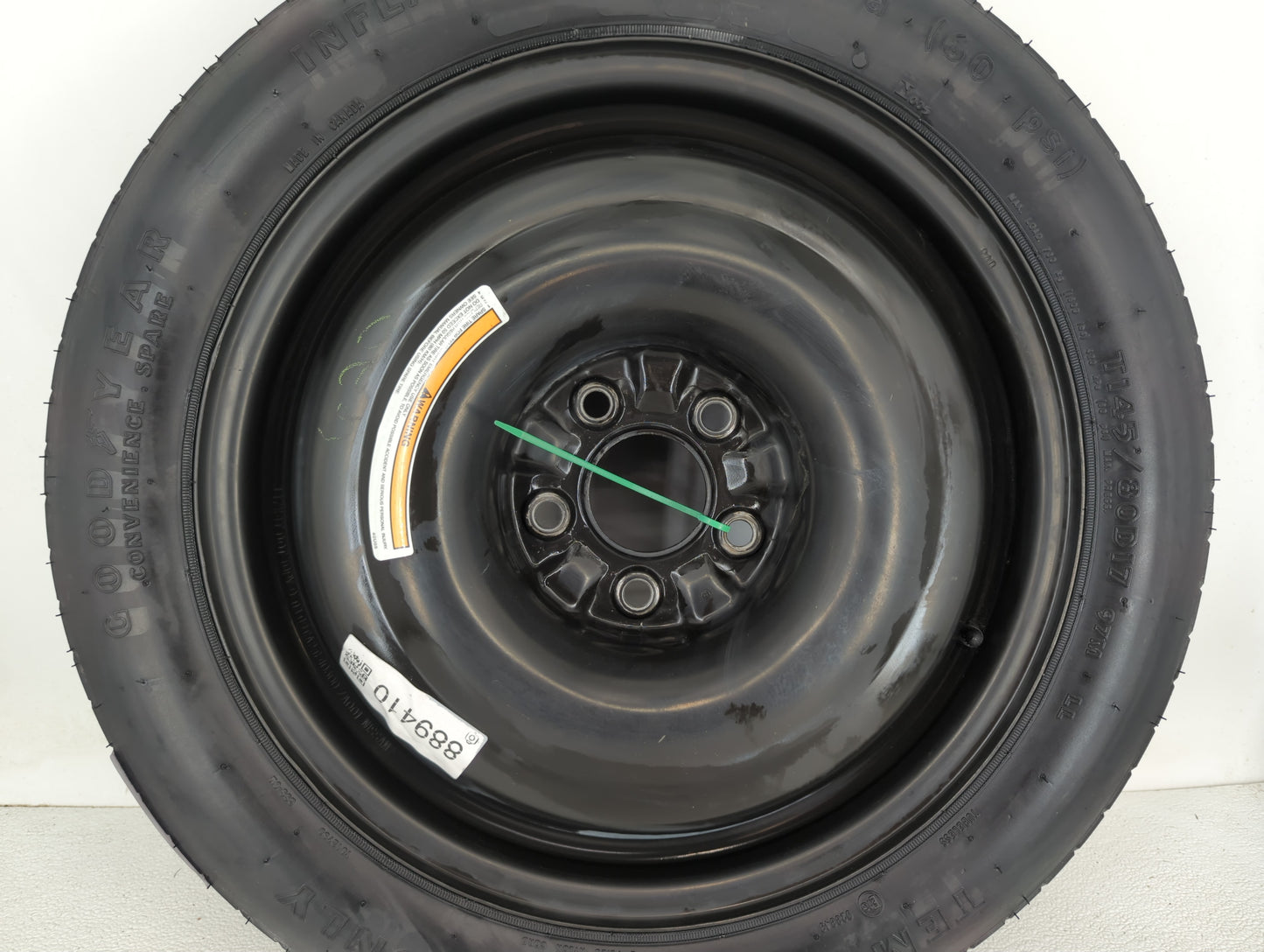 2004-2022 Nissan Maxima Spare Donut Tire Wheel Rim Oem - Oemusedautoparts1.com