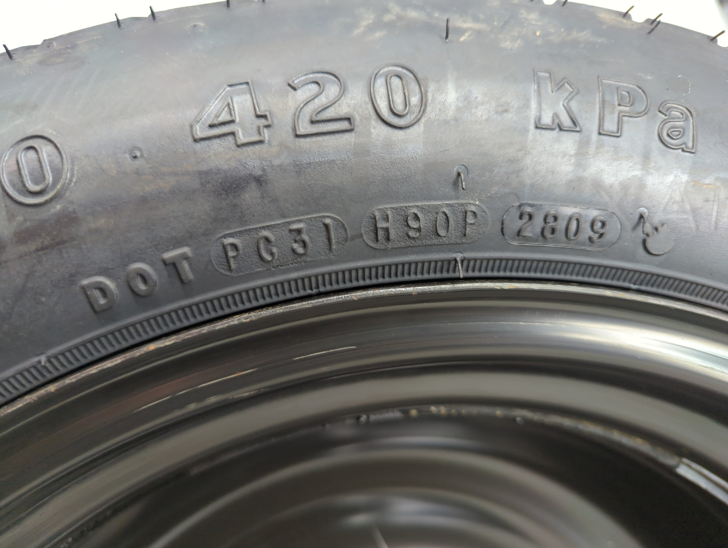 2004-2022 Nissan Maxima Spare Donut Tire Wheel Rim Oem - Oemusedautoparts1.com