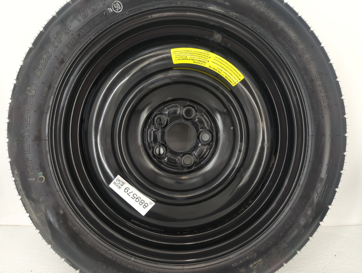 2004-2022 Nissan Maxima Spare Donut Tire Wheel Rim Oem - Oemusedautoparts1.com