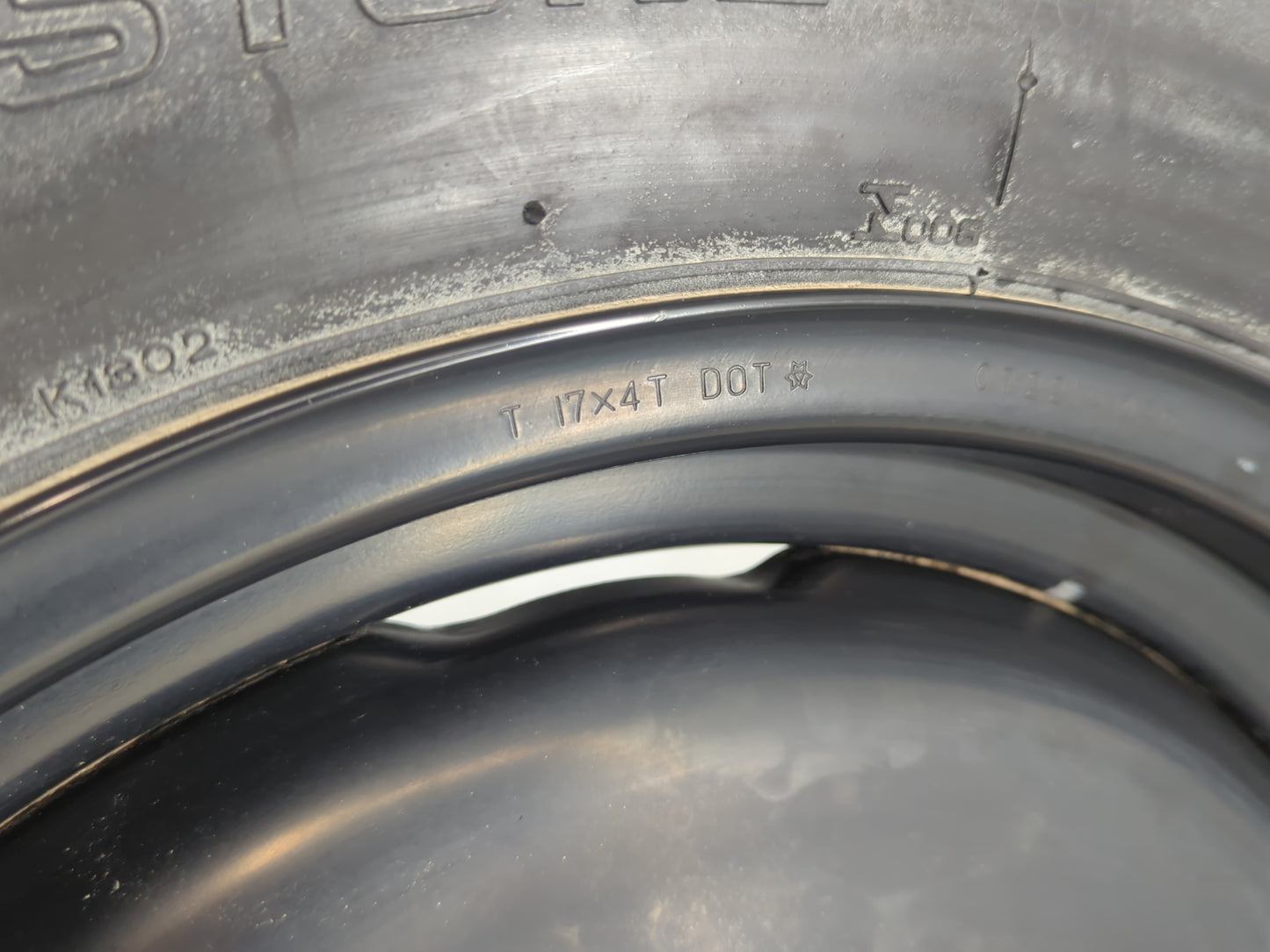 2004-2022 Nissan Maxima Spare Donut Tire Wheel Rim Oem - Oemusedautoparts1.com