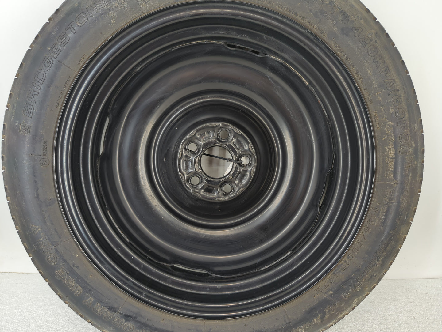 2004-2022 Nissan Maxima Spare Donut Tire Wheel Rim Oem - Oemusedautoparts1.com