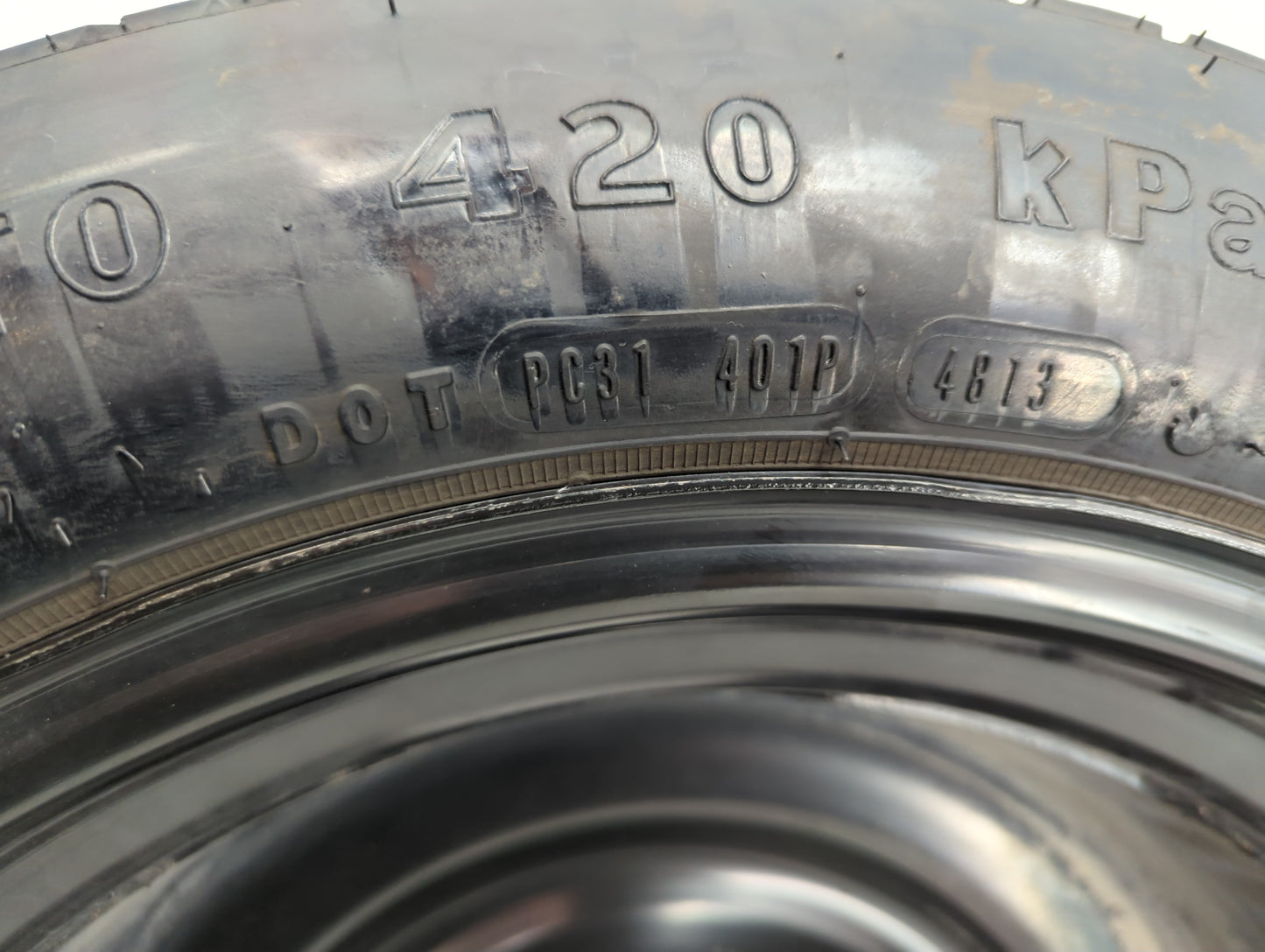 2004-2022 Nissan Maxima Spare Donut Tire Wheel Rim Oem - Oemusedautoparts1.com