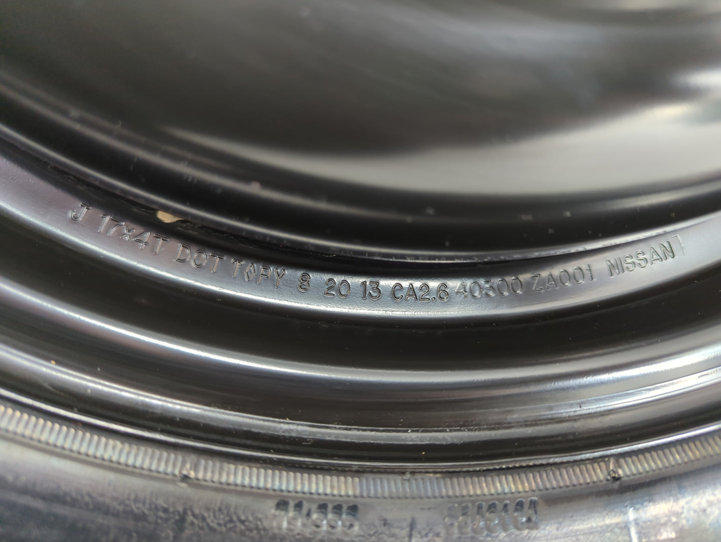 2004-2022 Nissan Maxima Spare Donut Tire Wheel Rim Oem - Oemusedautoparts1.com