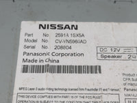 2011-2012 Nissan Murano Radio AM FM Cd Player Receiver Replacement P/N:2591A 1SX5A Fits Fits 2011 2012 OEM Used Auto Parts -
