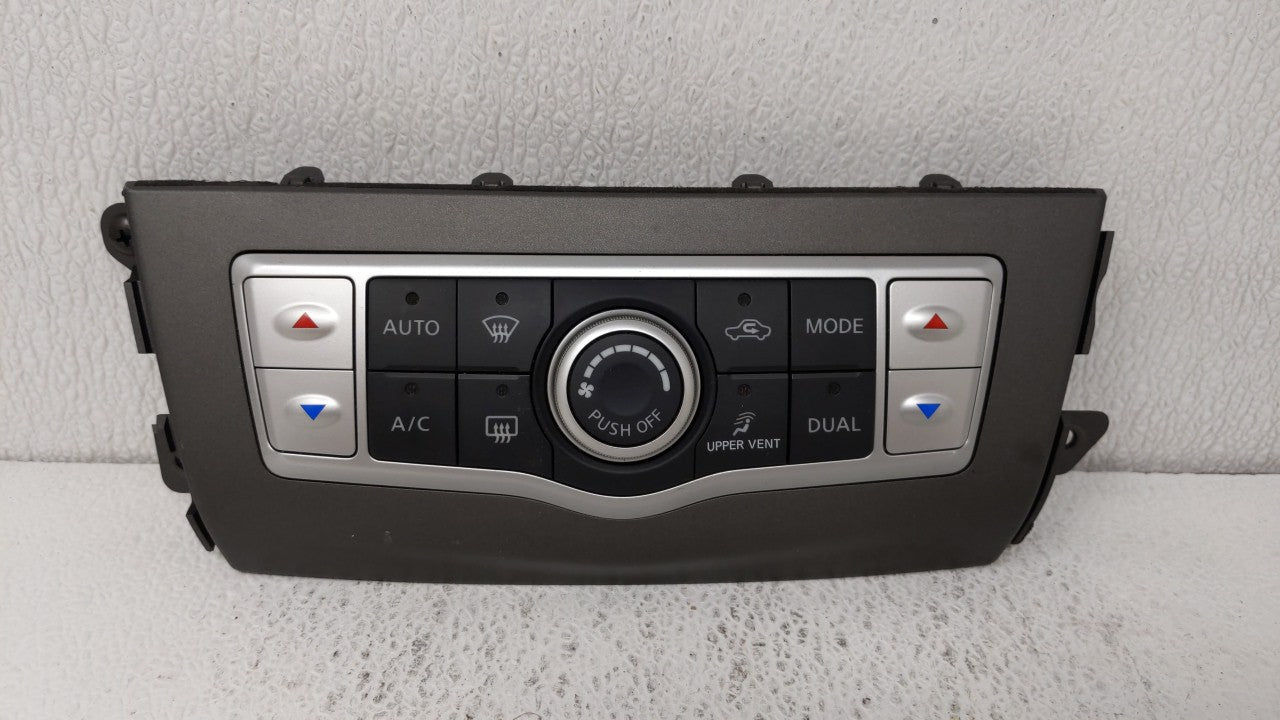 2010-2014 Nissan Murano Climate Control Module Temperature AC/Heater Replacement P/N:27500 1V40A Fits OEM Used Auto Parts - 