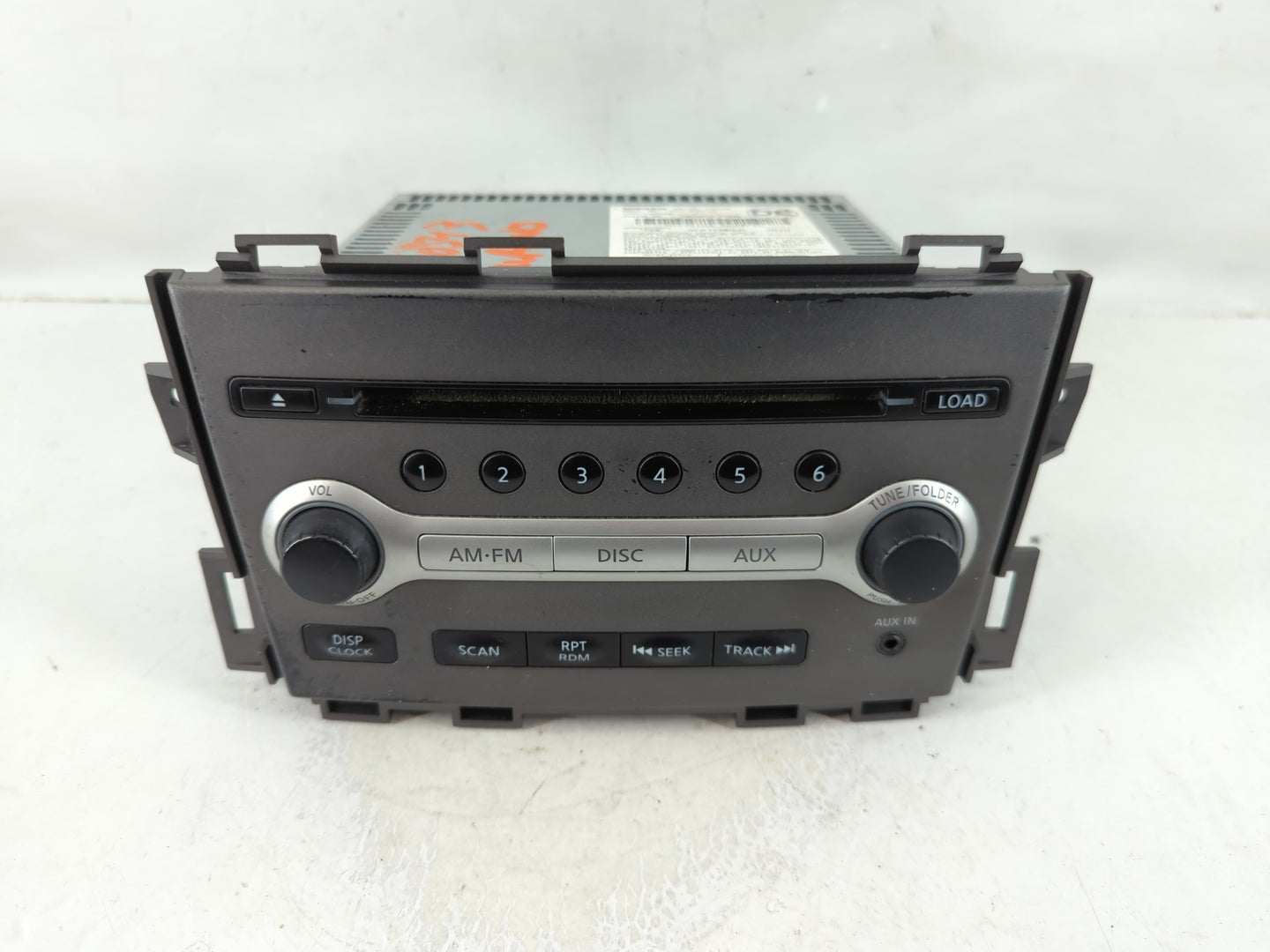 2011-2012 Nissan Murano Radio AM FM Cd Player Receiver Replacement P/N:28185 1SX0Z Fits Fits 2010 2011 2012 2013 2014 2015 O