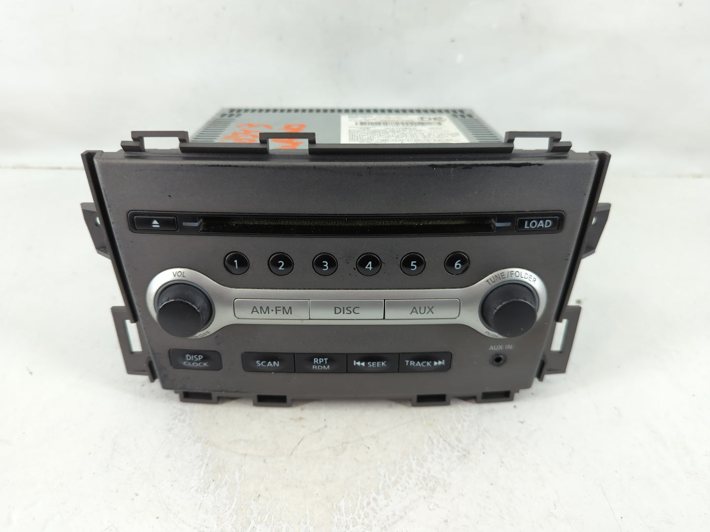 2011-2012 Nissan Murano Radio AM FM Cd Player Receiver Replacement P/N:28185 1SX0Z Fits Fits 2010 2011 2012 2013 2014 2015 O
