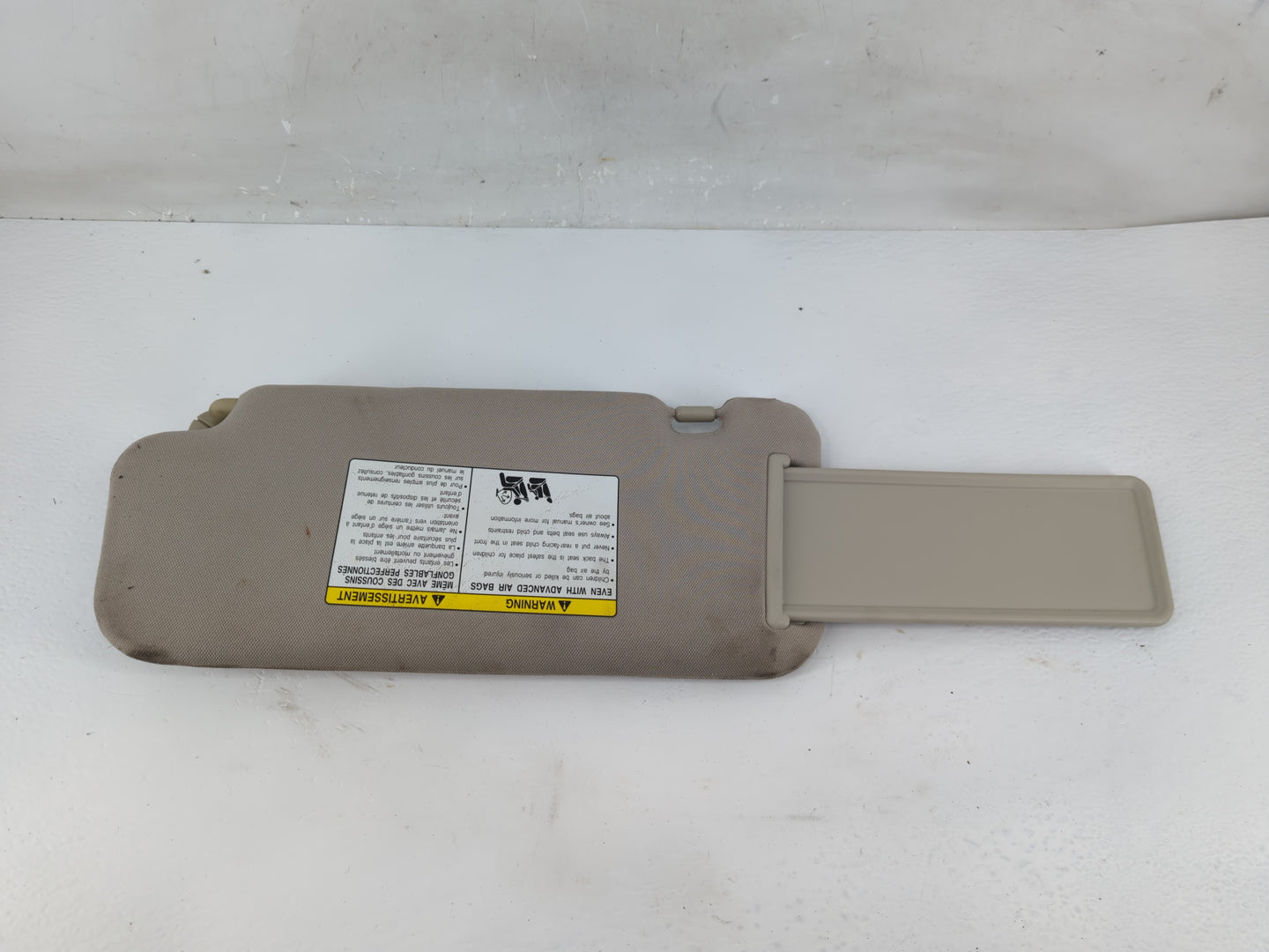 2009-2014 Nissan Murano Sun Visor Shade Replacement Passenger Right Mirror Fits Fits 2009 2010 2011 2012 2013 2014 OEM Used 