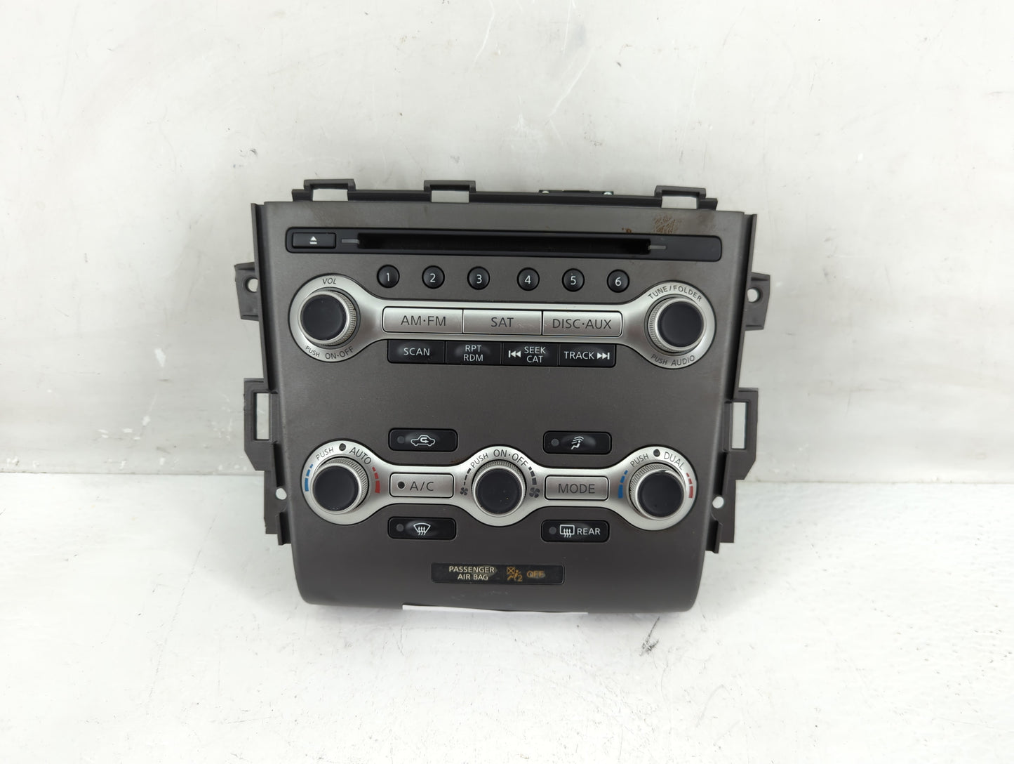 2011-2014 Nissan Murano Radio AM FM Cd Player Receiver Replacement P/N:F21PB1027B Fits Fits 2011 2012 2013 2014 OEM Used Aut