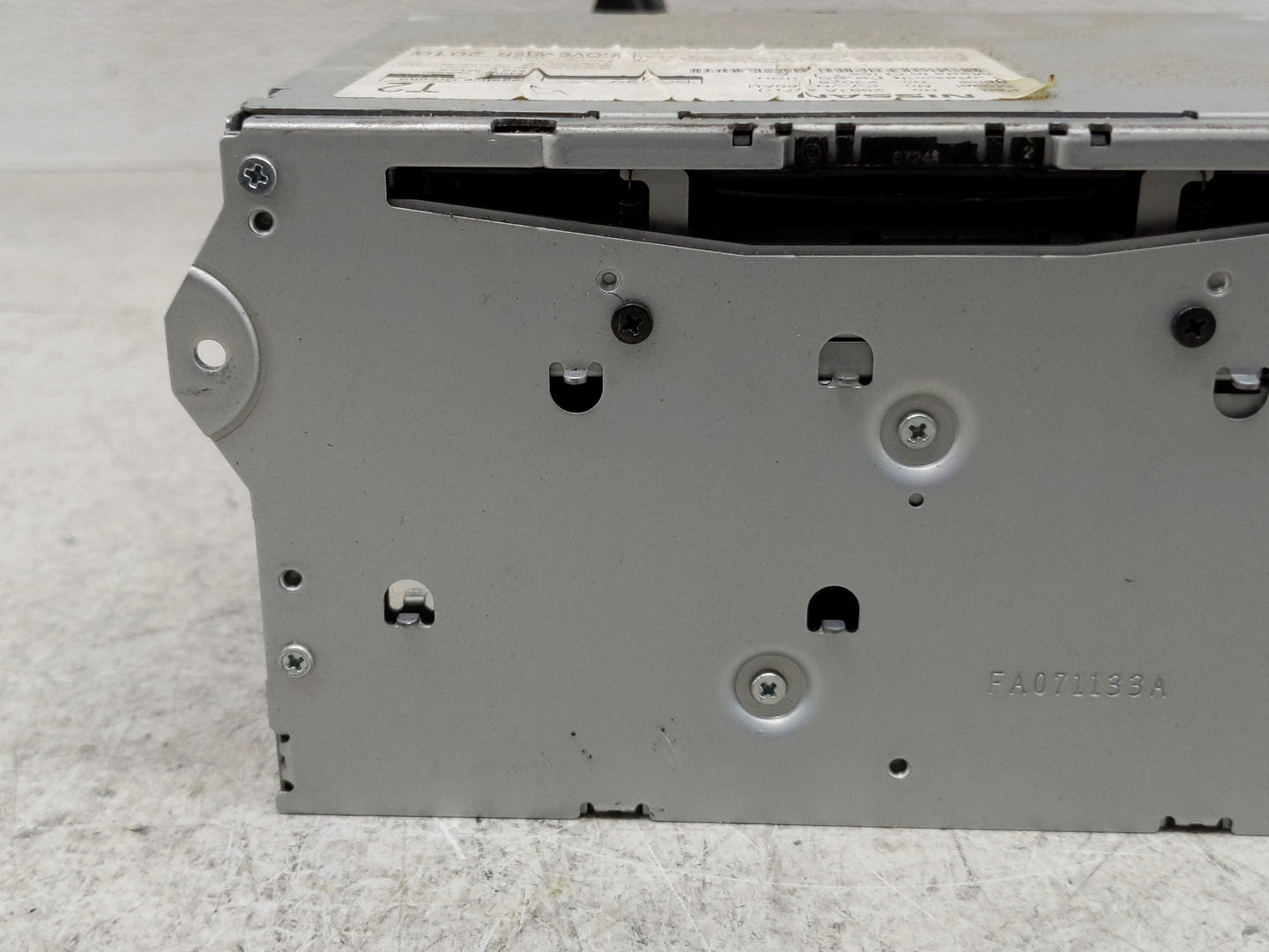 2011-2012 Nissan Murano Radio AM FM Cd Player Receiver Replacement P/N:2591A ZX77D Fits Fits 2010 2011 2012 OEM Used Auto Pa