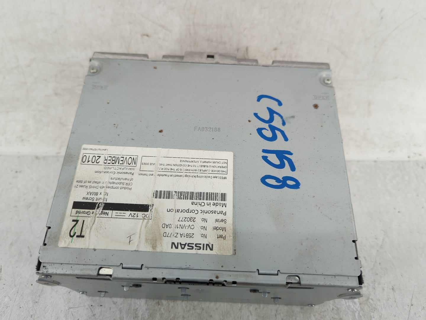 2011-2012 Nissan Murano Radio AM FM Cd Player Receiver Replacement P/N:2591A ZX77D Fits Fits 2010 2011 2012 2013 2014 2015 O