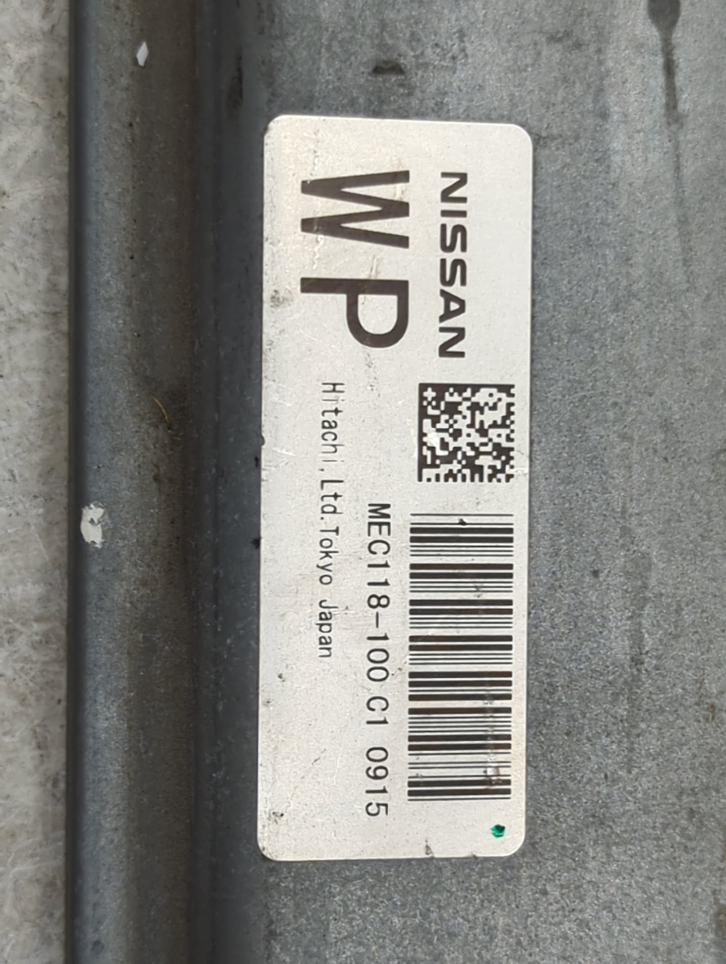2011 Nissan Murano PCM Engine Control Computer ECU ECM PCU OEM P/N:MEC118-100 C1 Fits OEM Used Auto Parts - Oemusedautoparts