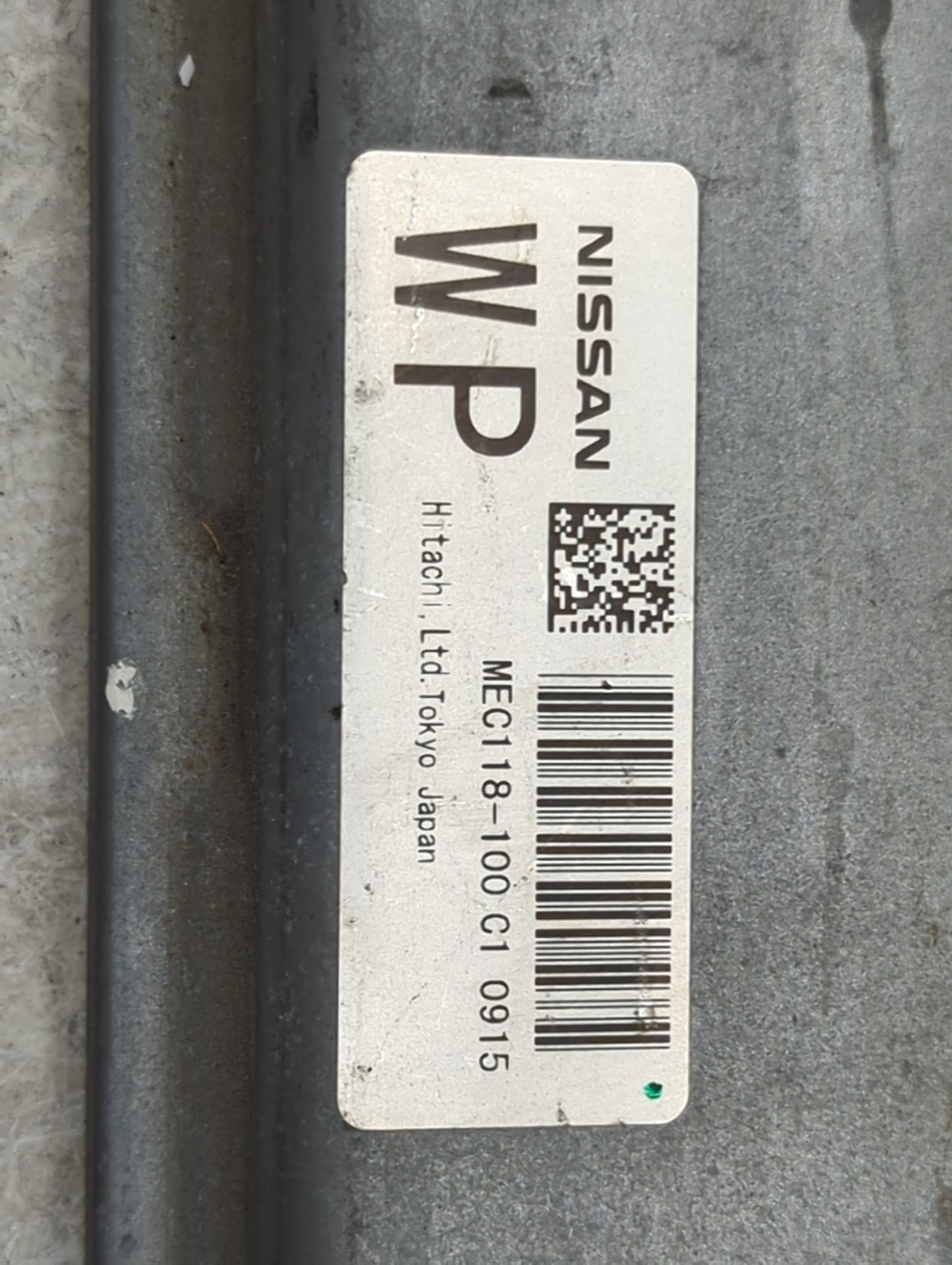 2011 Nissan Murano PCM Engine Control Computer ECU ECM PCU OEM P/N:MEC118-100 C1 Fits OEM Used Auto Parts - Oemusedautoparts