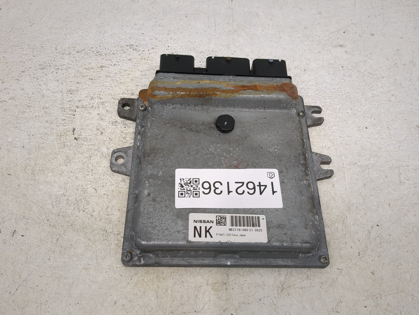2011 Nissan Murano PCM Engine Control Computer ECU ECM PCU OEM P/N:MEC118-080 C1 Fits OEM Used Auto Parts - Oemusedautoparts
