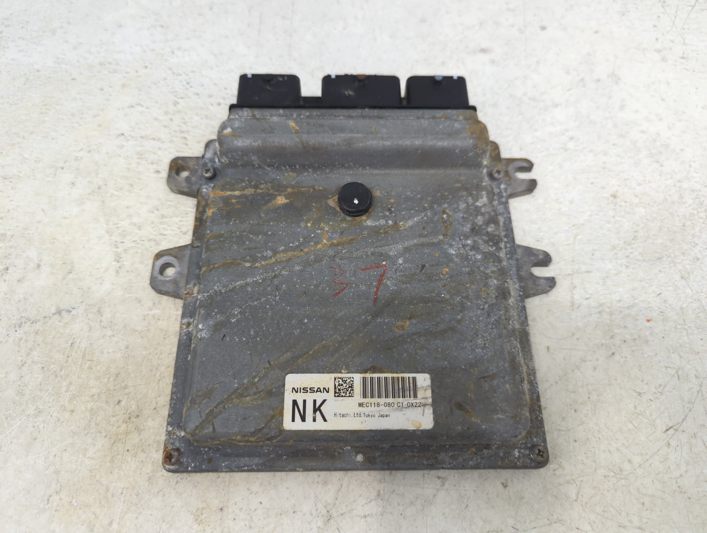 2011 Nissan Murano PCM Engine Control Computer ECU ECM PCU OEM P/N:MEC118-080 C1 Fits OEM Used Auto Parts - Oemusedautoparts