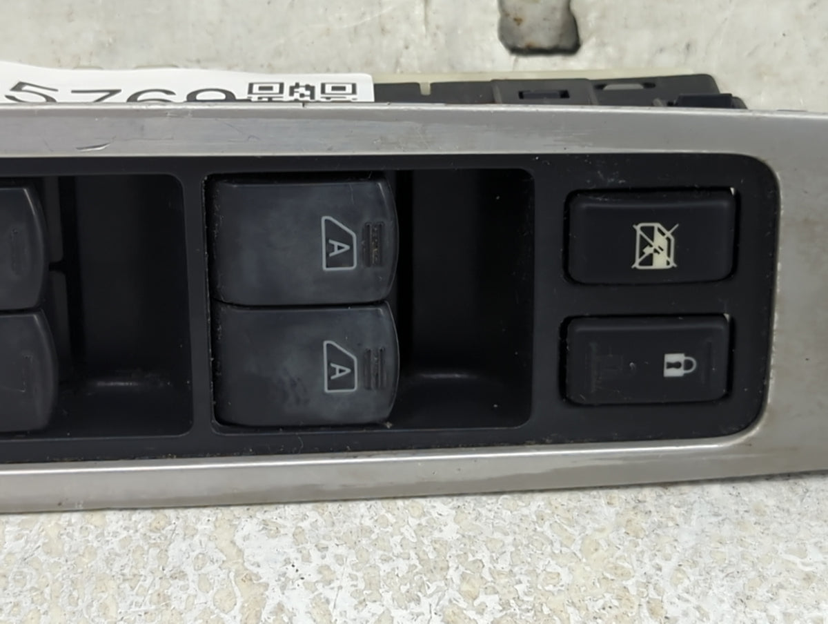 2009-2014 Nissan Murano Master Power Window Switch Replacement Driver Side Left P/N:25401 1AA0C Fits OEM Used Auto Parts - O