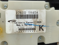 2010-2014 Nissan Murano Climate Control Module Temperature AC/Heater Replacement P/N:27500 1V40A Fits OEM Used Auto Parts - 