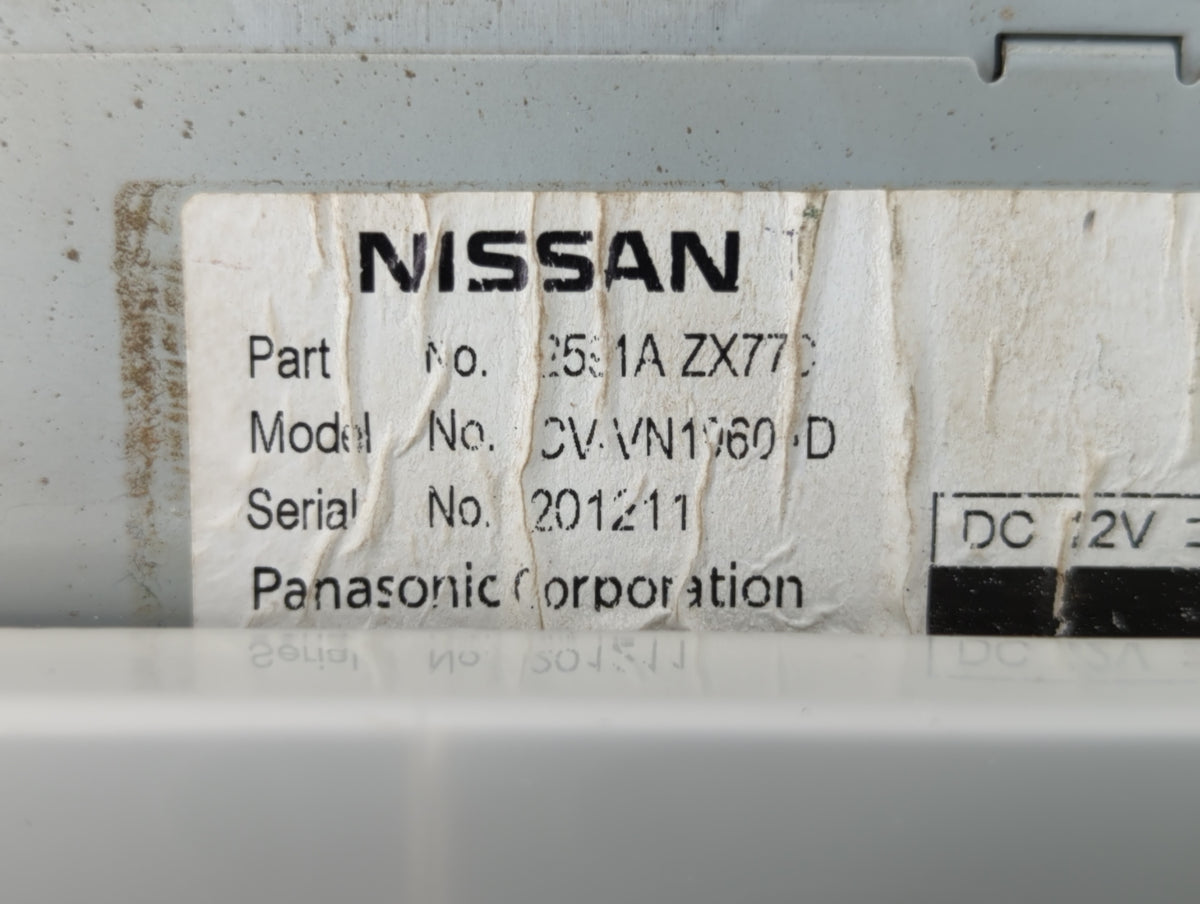 2011-2012 Nissan Murano Am Fm Cd Player Radio Receiver 554618 - Oemusedautoparts1.com