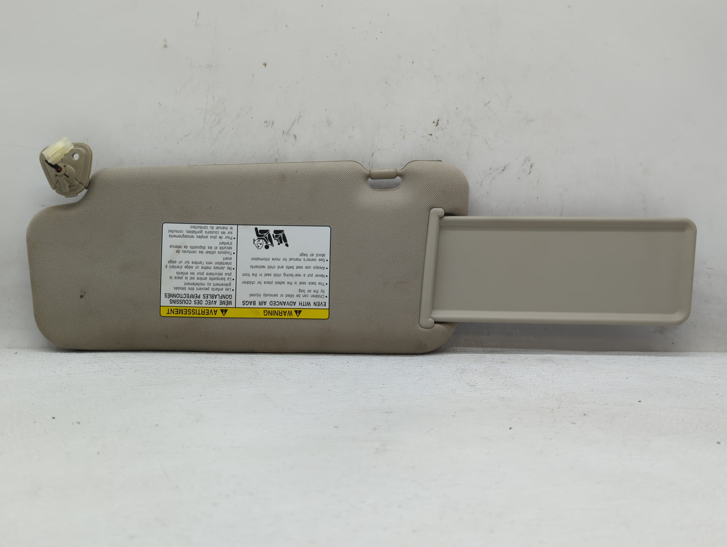 2009-2014 Nissan Murano Sun Visor Shade Replacement Passenger Right Mirror Fits Fits 2009 2010 2011 2012 2013 2014 OEM Used 