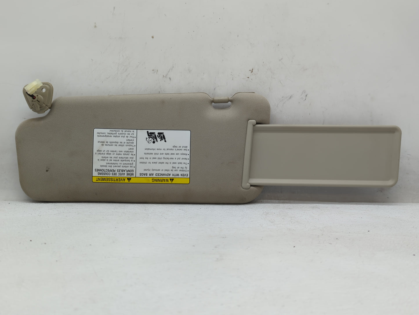 2009-2014 Nissan Murano Sun Visor Shade Replacement Passenger Right Mirror Fits Fits 2009 2010 2011 2012 2013 2014 OEM Used 