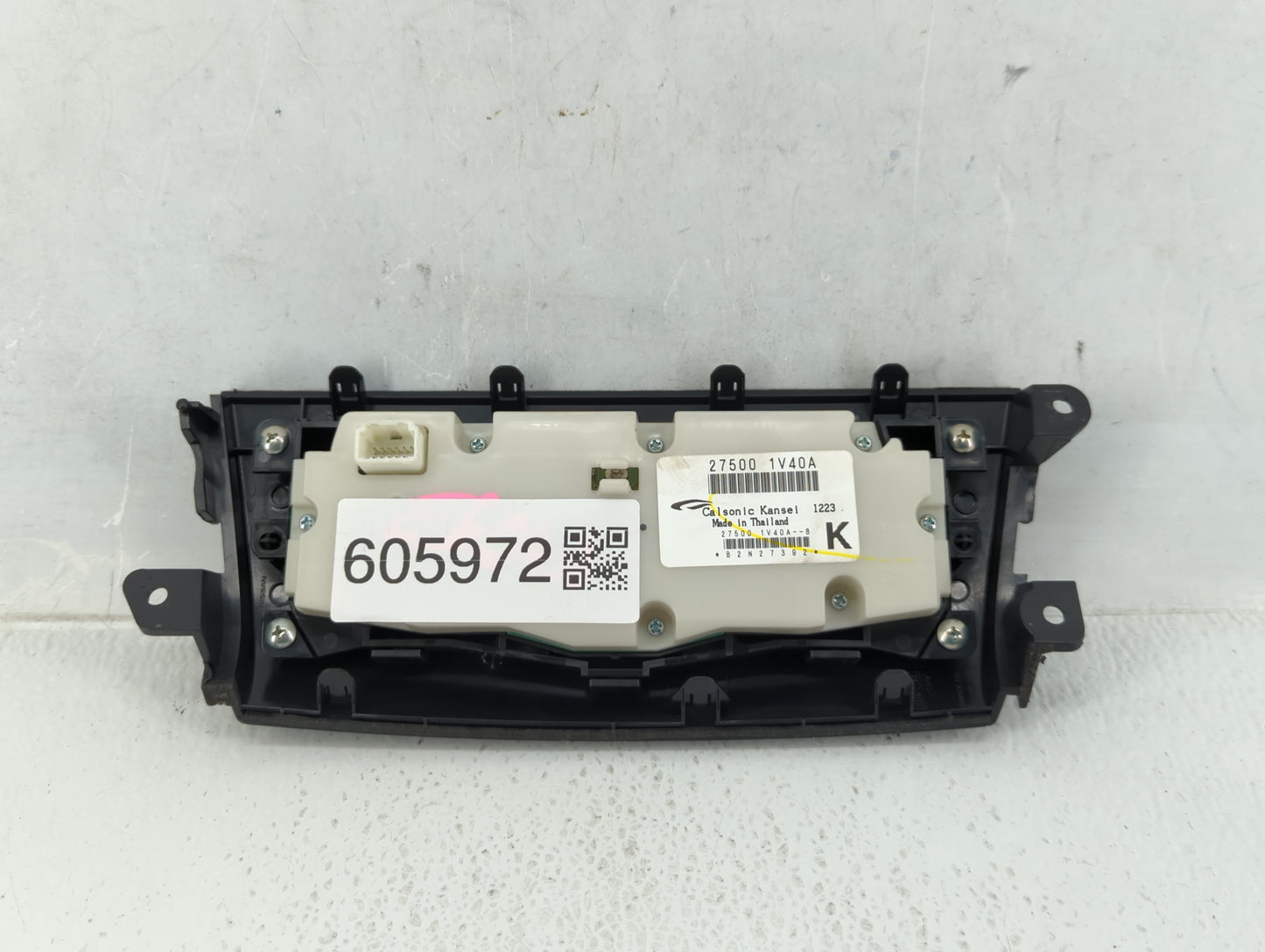 2010-2014 Nissan Murano Climate Control Module Temperature AC/Heater Replacement P/N:27500 1V40A Fits OEM Used Auto Parts - 