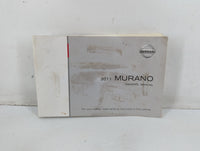 2011 Nissan Murano Owners Manual Book Guide P/N:OM1E-0Z51U1 OEM Used Auto Parts - Oemusedautoparts1.com