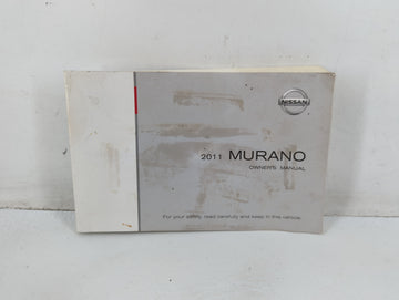 2011 Nissan Murano Owners Manual Book Guide P/N:OM1E-0Z51U1 OEM Used Auto Parts - Oemusedautoparts1.com