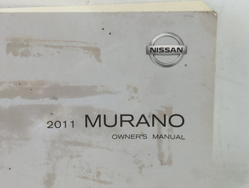 2011 Nissan Murano Owners Manual Book Guide P/N:OM1E-0Z51U1 OEM Used Auto Parts