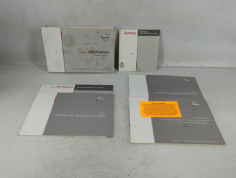 compare product 2011 Nissan Murano Owners Manual Book Guide OEM Used Auto Parts