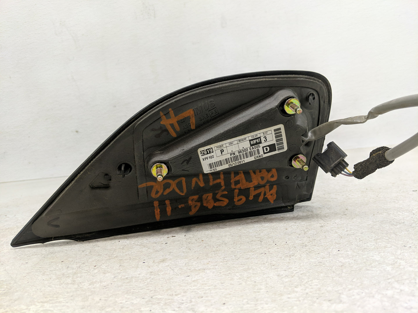 2005-2012 Nissan Pathfinder Side Mirror Replacement Driver Left View Door Mirror P/N:96302 EA005 Fits OEM Used Auto Parts - 