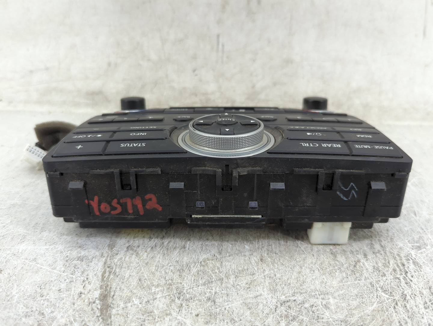 2009-2012 Nissan Pathfinder Climate Control Module Temperature AC/Heater Replacement P/N:28395 9GR0X Fits Fits 2009 2010 201