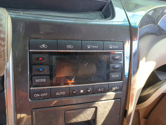 compare product 2011-2017 Nissan Quest Climate Control Module Temperature AC/Heater Replacement Fits Fits 2011 2012 2013 2014 2015 2016 2017 OEM Used Auto Parts