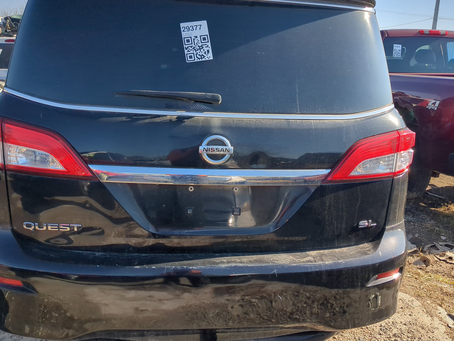 2011-2011 Nissan Quest Trunk/decklid/hatch/tailgate Oem - Oemusedautoparts1.com