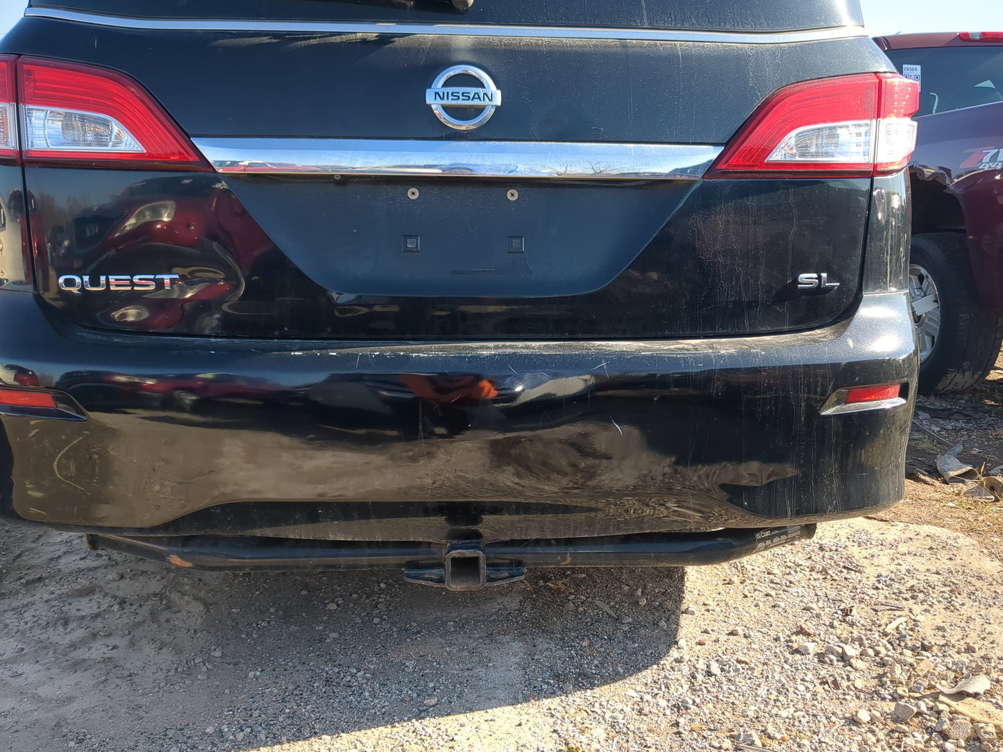 2011-2017 Nissan Quest Rear Bumper Assembly Oem - Oemusedautoparts1.com