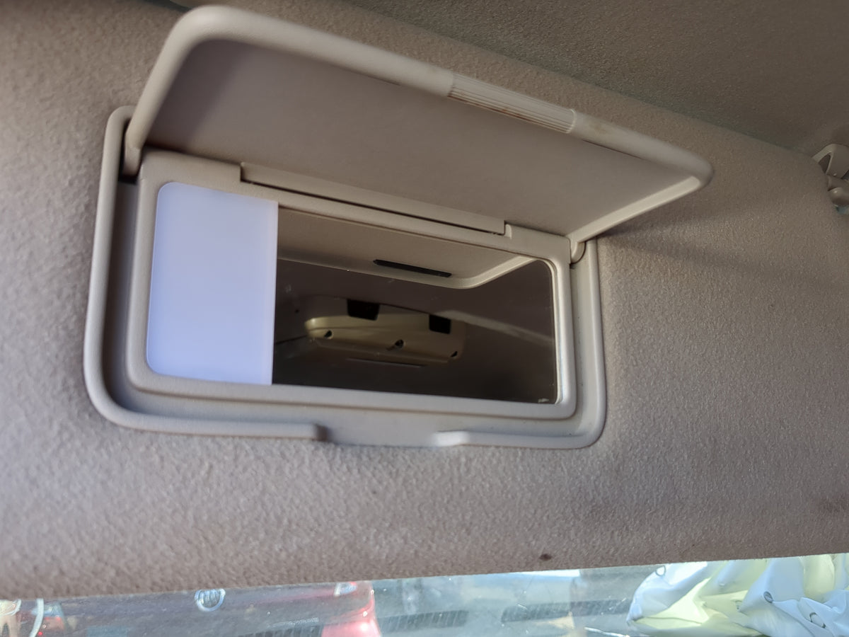 2011-2017 Nissan Quest Sun Visor Shade Replacement Driver Left Mirror Fits Fits 2011 2012 2013 2014 2015 2016 2017 OEM Used 