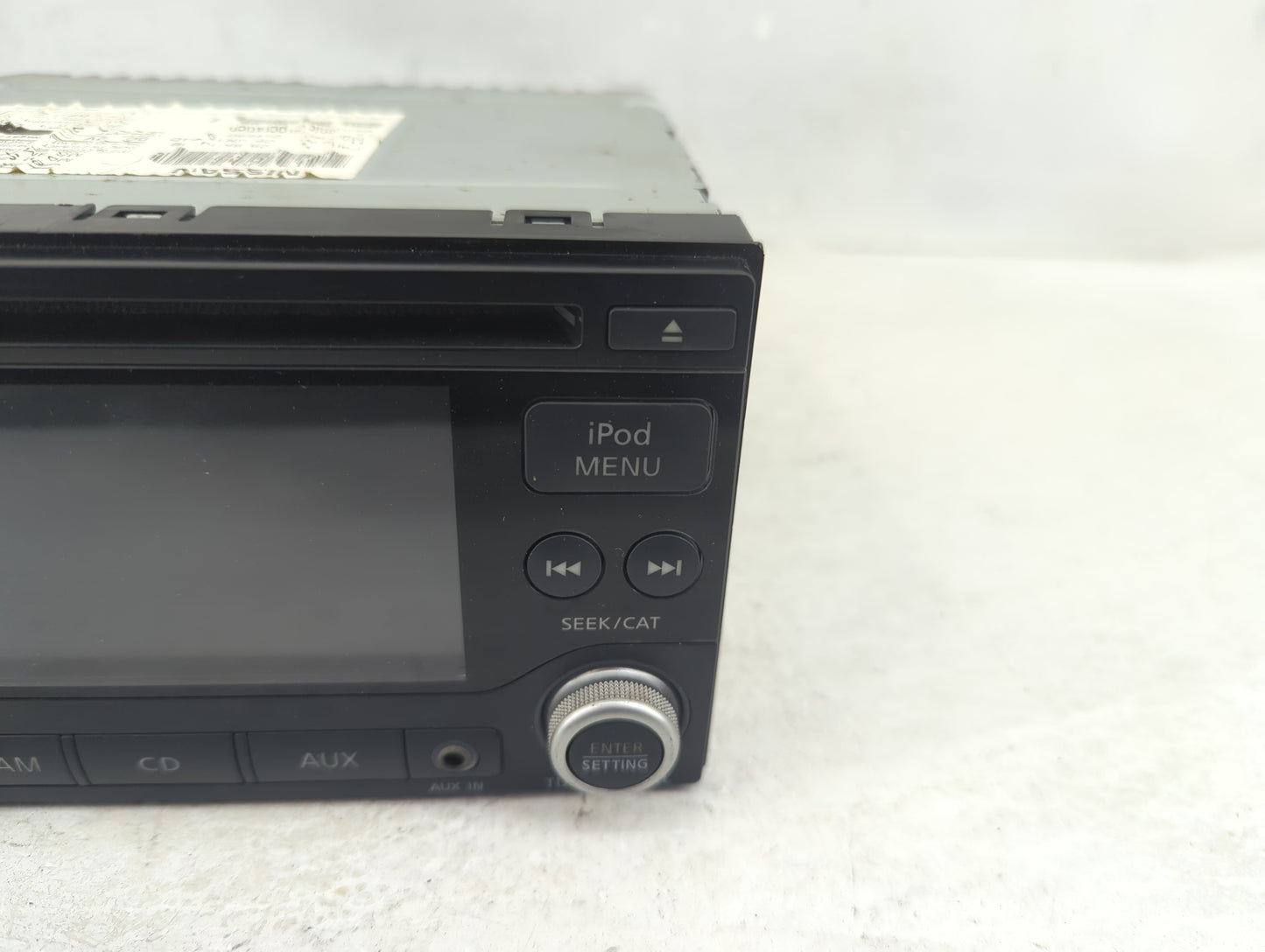 2011 Nissan Quest Radio AM FM Cd Player Receiver Replacement P/N:281851JA0B Fits OEM Used Auto Parts - Oemusedautoparts1.com