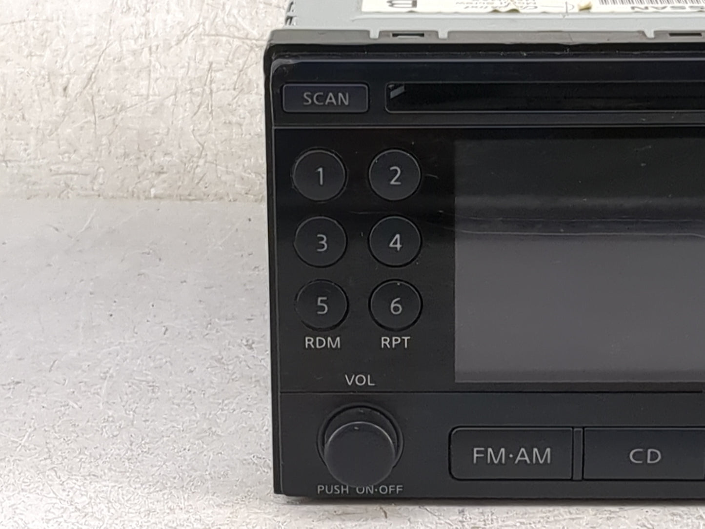 2011 Nissan Quest Radio AM FM Cd Player Receiver Replacement P/N:28185 1JA0 CQ-JN19604D Fits OEM Used Auto Parts - Oemusedau