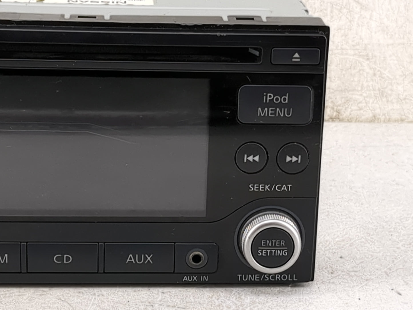 2011 Nissan Quest Radio AM FM Cd Player Receiver Replacement P/N:28185 1JA0 CQ-JN19604D Fits OEM Used Auto Parts - Oemusedau