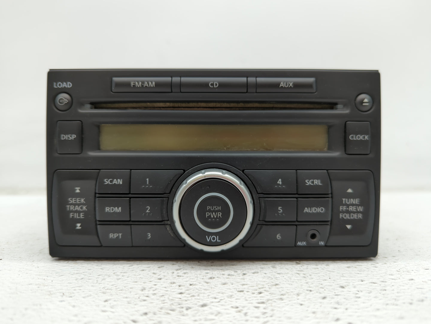 2011 Nissan Quest Radio AM FM Cd Player Receiver Replacement P/N:28185 1JA0A 28185 1JA0B Fits OEM Used Auto Parts - Oemuseda
