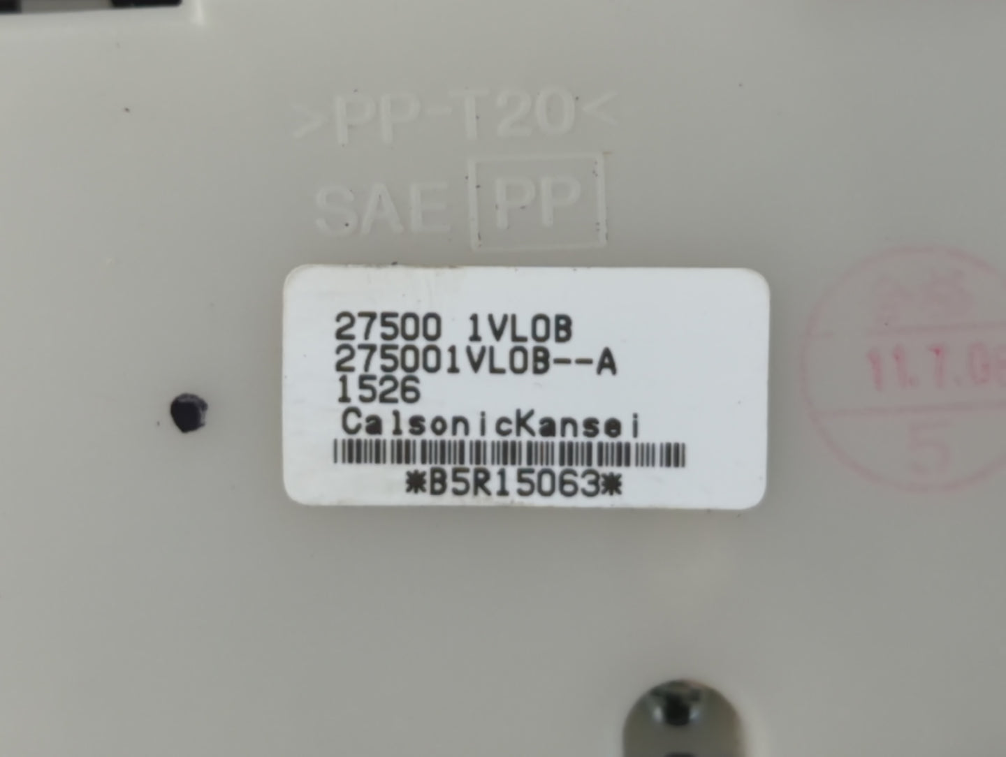 2011-2015 Nissan Rogue Climate Control Module Temperature AC/Heater Replacement P/N:27500 1VL0B Fits Fits 2011 2012 2013 201