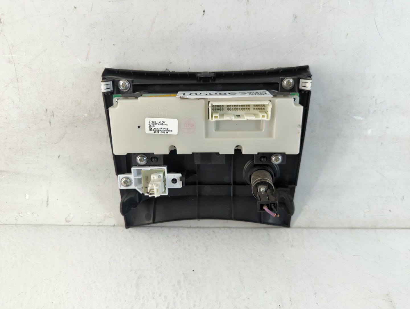 2011-2015 Nissan Rogue Climate Control Module Temperature AC/Heater Replacement P/N:27500 1VL0B Fits Fits 2011 2012 2013 201