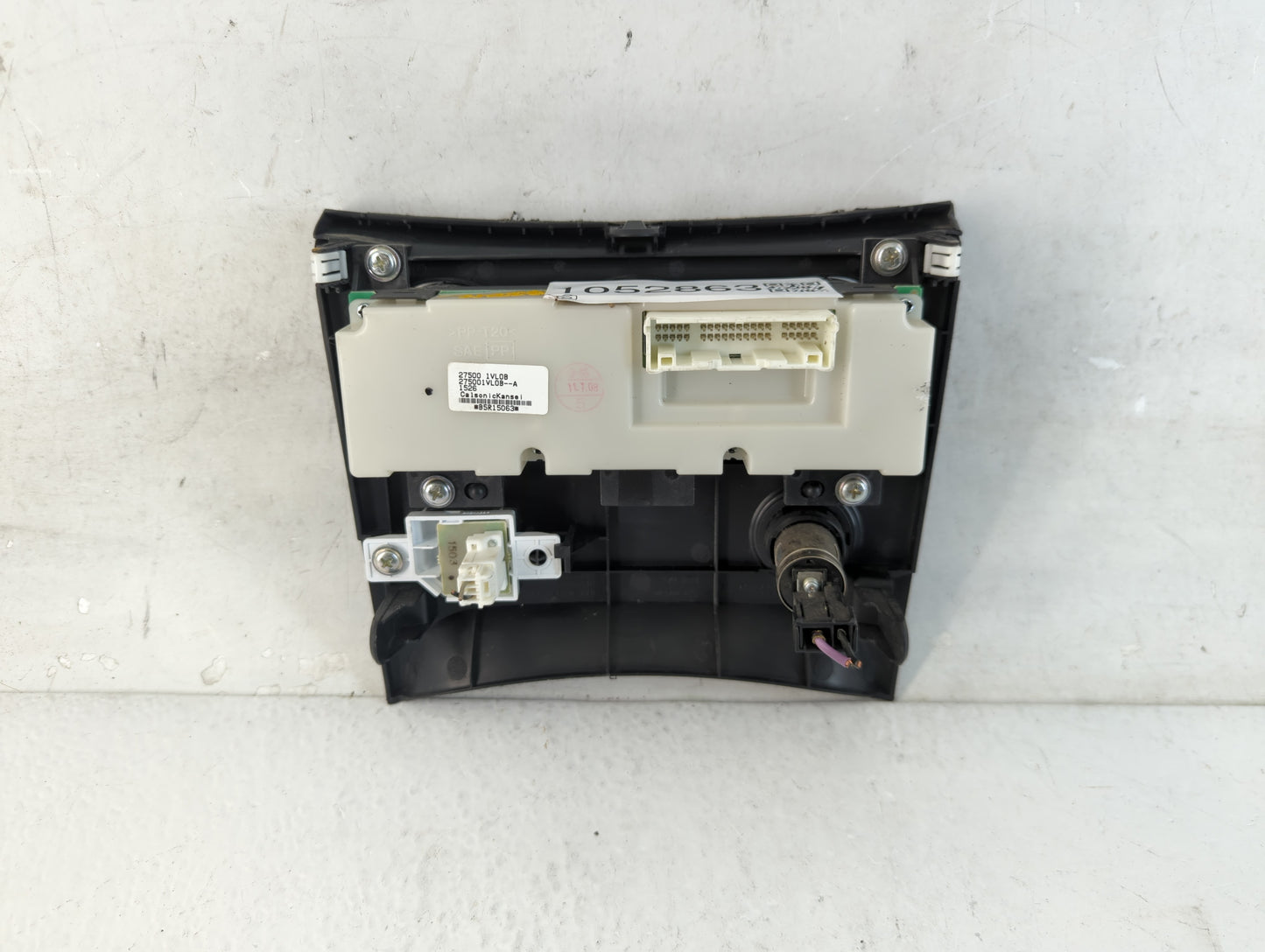 2011-2015 Nissan Rogue Climate Control Module Temperature AC/Heater Replacement P/N:27500 1VL0B Fits Fits 2011 2012 2013 201