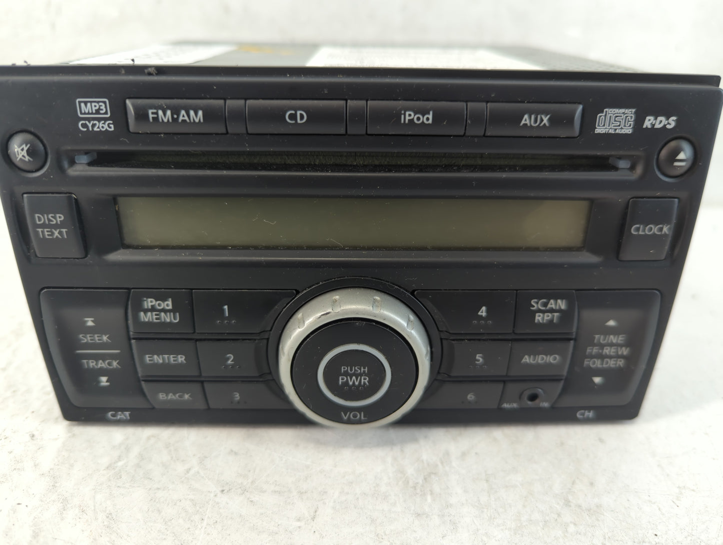 2011-2015 Nissan Rogue Radio AM FM Cd Player Receiver Replacement P/N:28185 1VK1A Fits Fits 2011 2012 2013 2014 2015 OEM Use