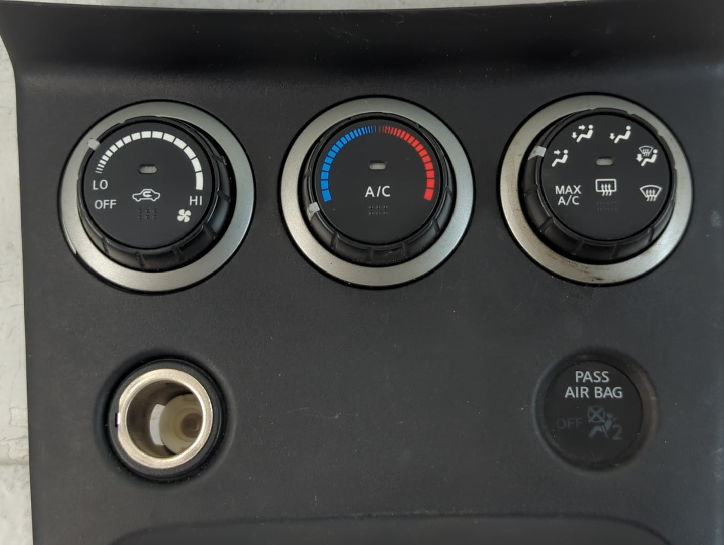 2011-2015 Nissan Rogue Climate Control Module Temperature AC/Heater Replacement P/N:27500 1VL0A Fits Fits 2011 2012 2013 201