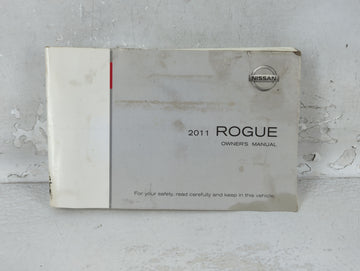 2011 Nissan Rogue Owners Manual Book Guide P/N:OM1E 0S35U0 OEM Used Auto Parts - Oemusedautoparts1.com