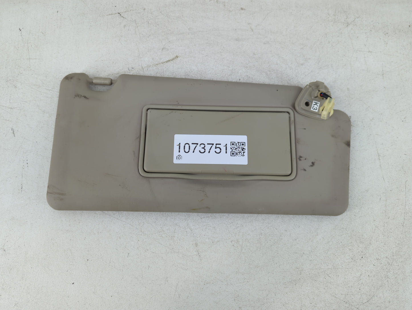 2008-2015 Nissan Rogue Sun Visor Shade Replacement Passenger Right Mirror Fits Fits 2008 2009 2010 2011 2012 2013 2014 2015 