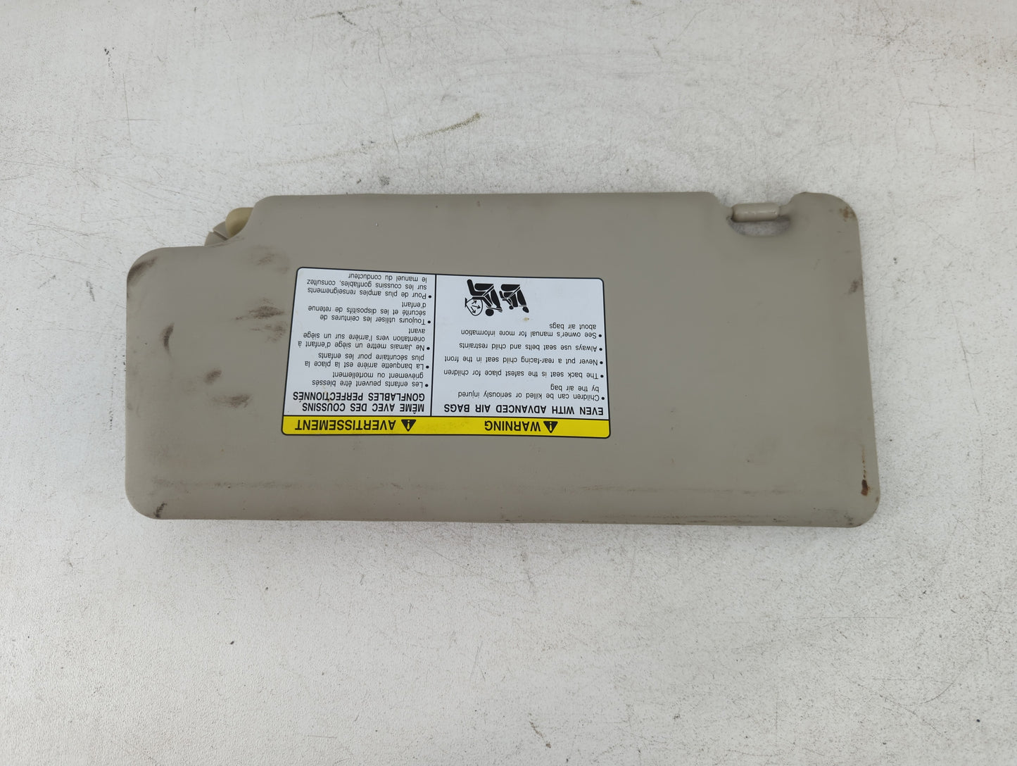2008-2015 Nissan Rogue Sun Visor Shade Replacement Passenger Right Mirror Fits Fits 2008 2009 2010 2011 2012 2013 2014 2015 