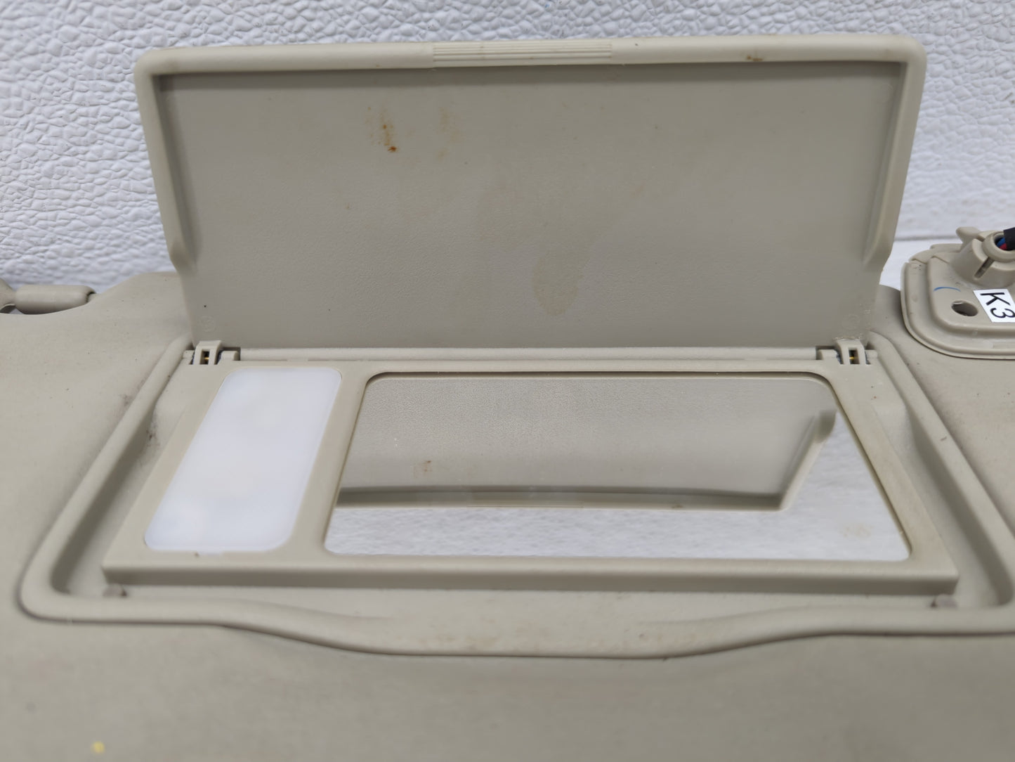 2008-2015 Nissan Rogue Sun Visor Shade Replacement Passenger Right Mirror Fits Fits 2008 2009 2010 2011 2012 2013 2014 2015 