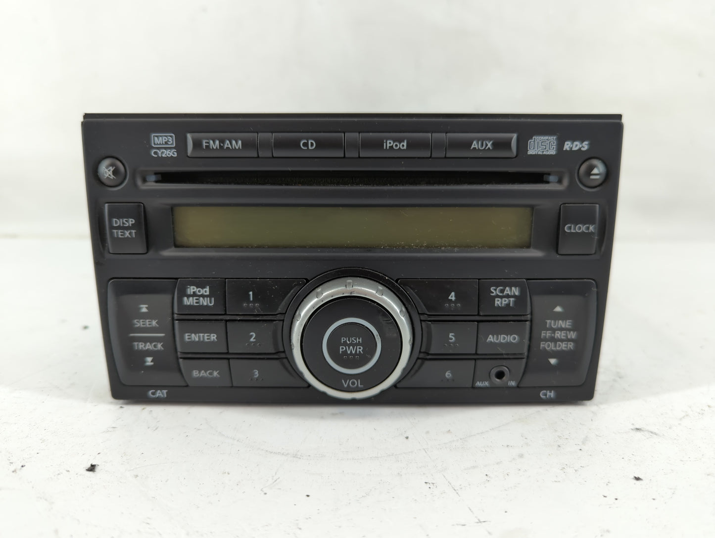 2011-2015 Nissan Rogue Radio AM FM Cd Player Receiver Replacement P/N:28185 1VK1A Fits Fits 2011 2012 2013 2014 2015 OEM Use